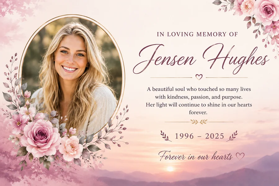 Jensen Hughes Obituary